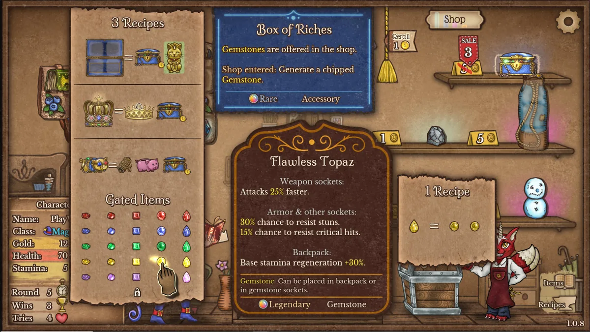 Backpack Battles Patch 1.0.8