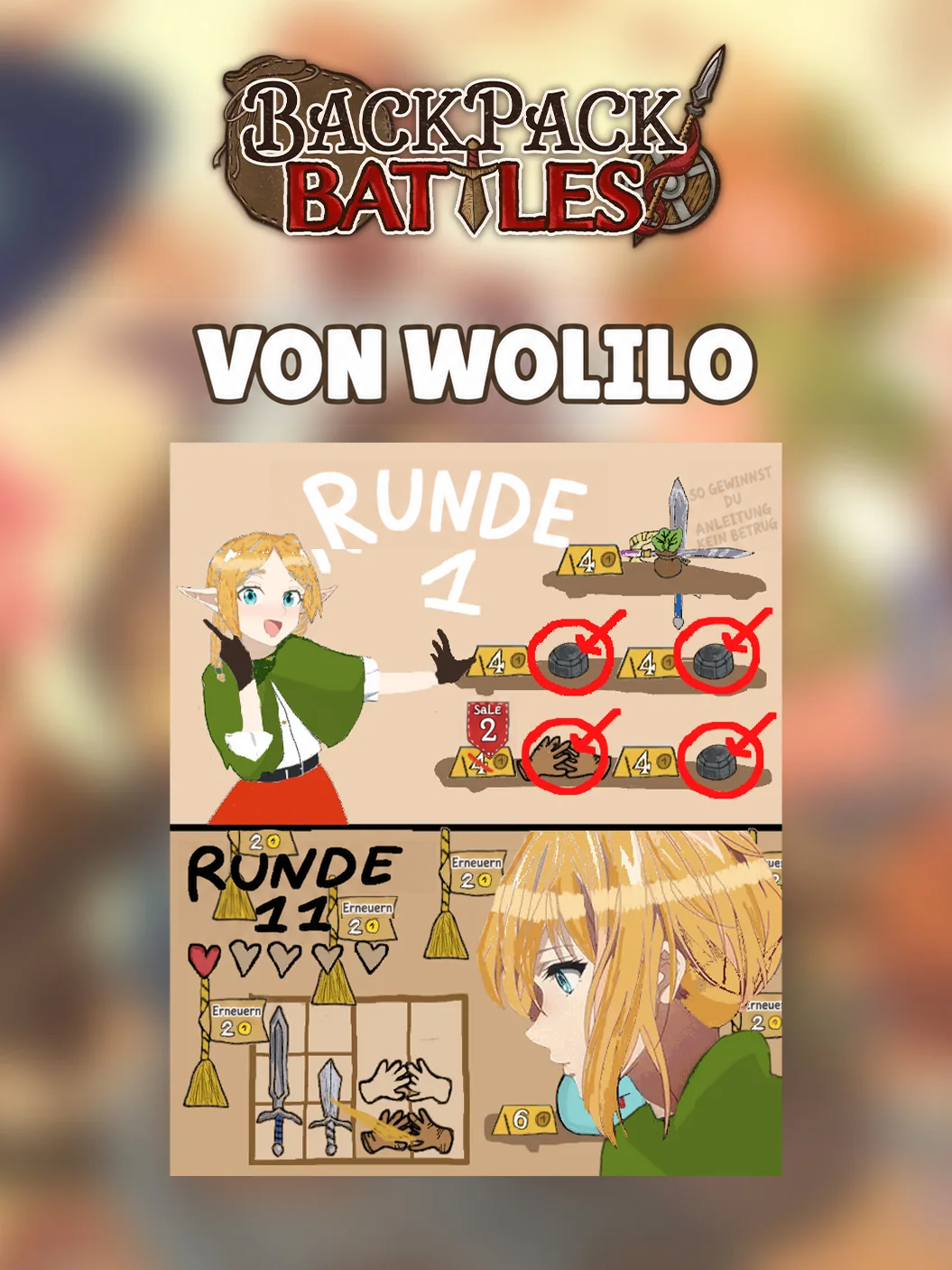 🏆 Backpack Battles-Kreativwettbewerb: Gewinner bekannt! 🎉