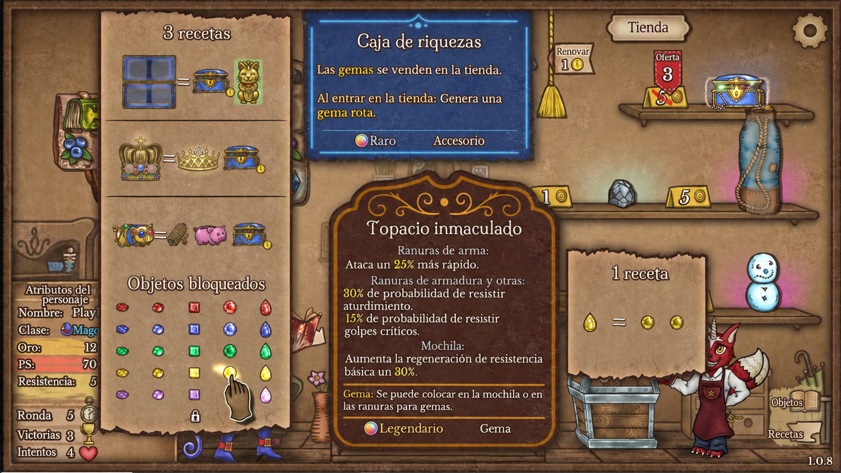 Parche de Backpack Battles 1.0.8